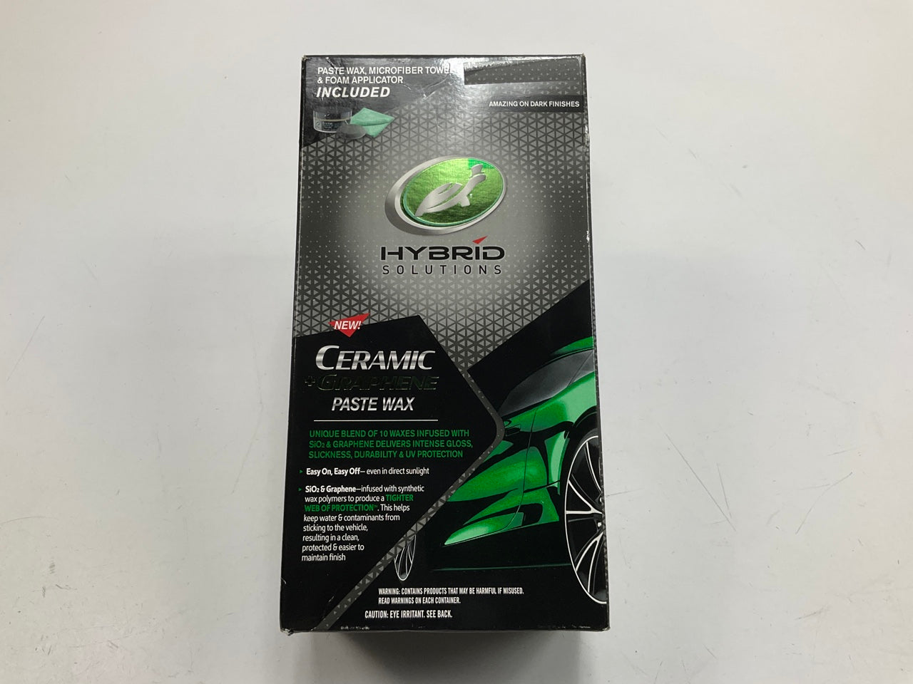 Turtle Wax 53786 Hybrid Graphene Automotive Ceramic Paste Wax Kit 5.5 Oz
