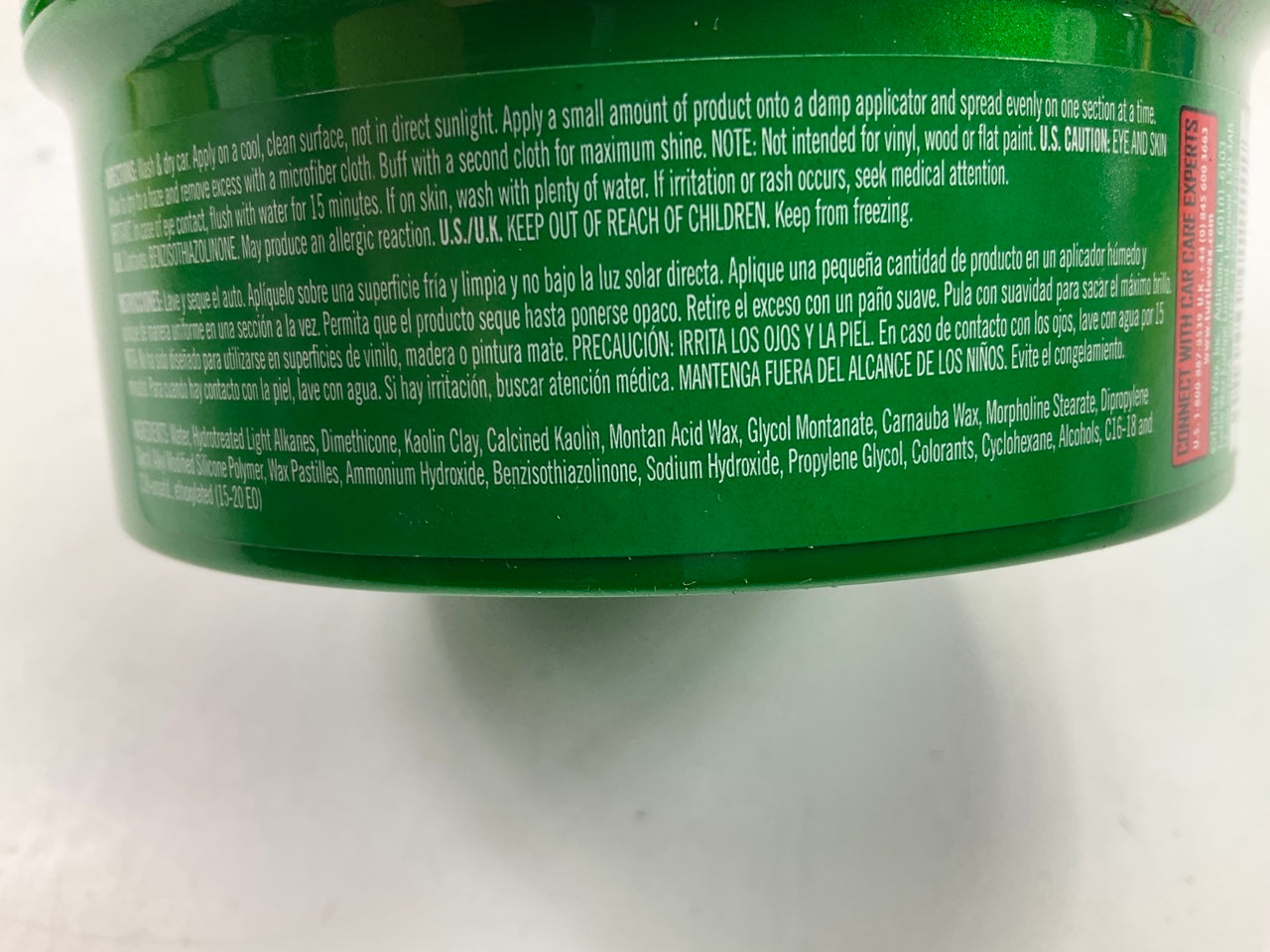 (2) Turtle Wax T222R Super Hard Shell Paste Wax - 14 Oz.