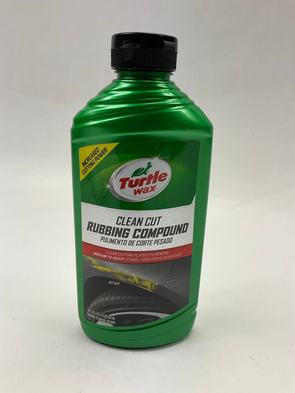 Turtle Wax T415 Premium Rubbing Compound For Professional Results 18 Oz