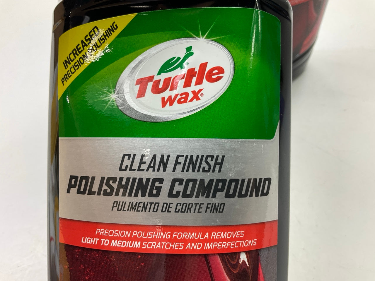 (2) Turtle Wax 50793 Clean Finish Premium Grade Polishing Compound, 18 Oz Bottle