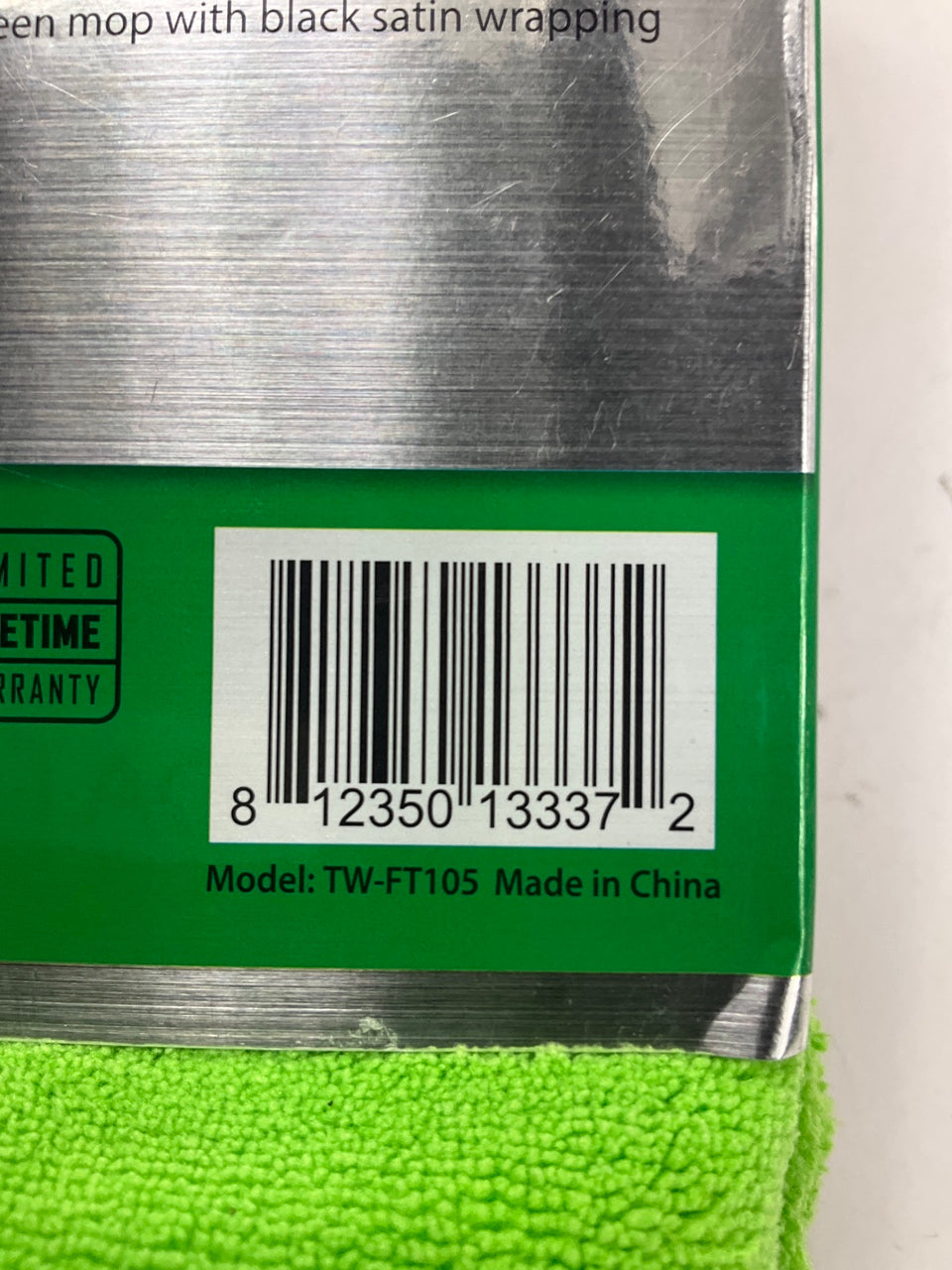 Turtle Wax TW-FT105 Platinum Series Green Super Plush Detailing Towels - 2 Pk