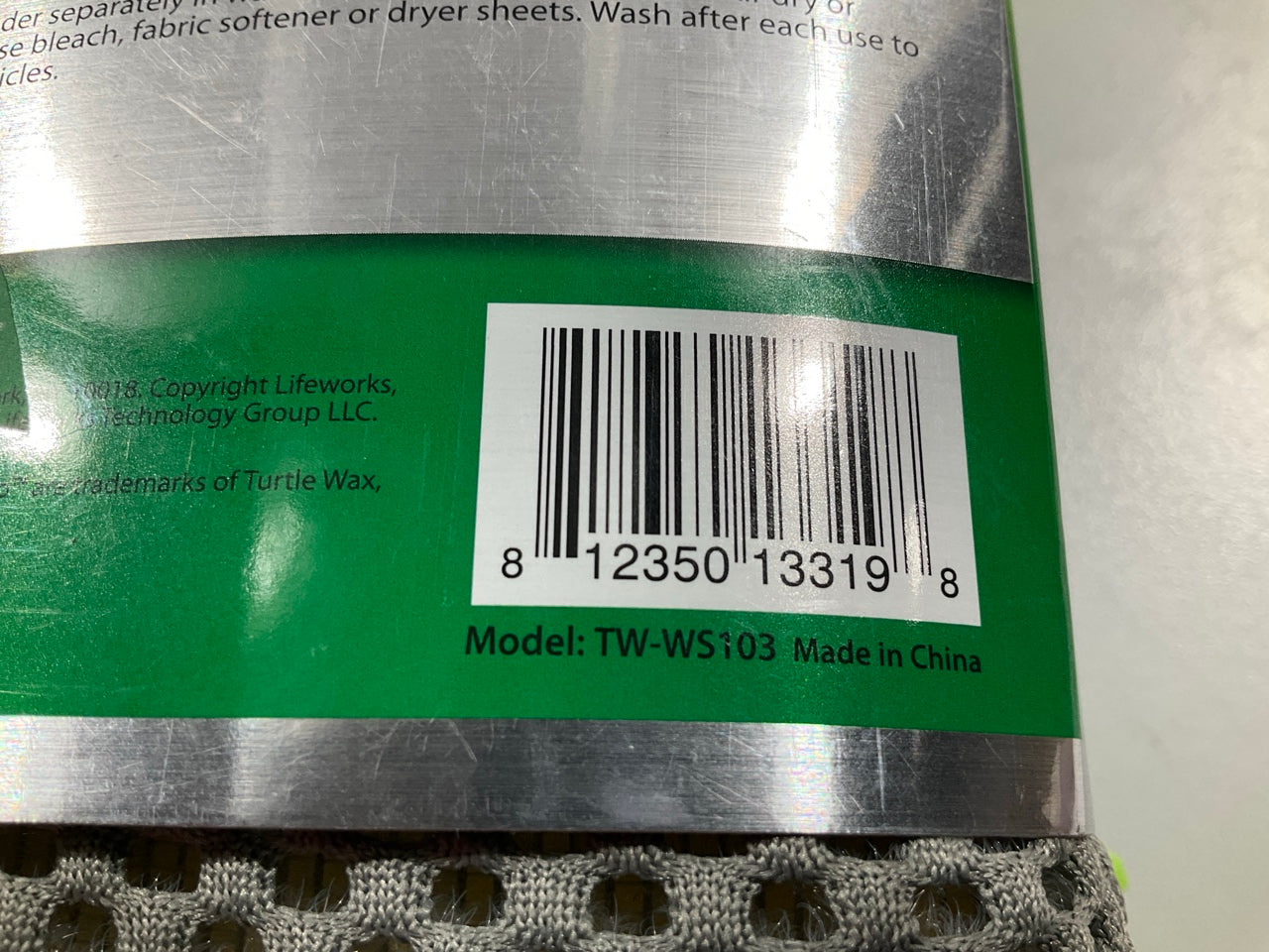 Turtle Wax TW-WS103 Platinum Series 3-in-1 Car Wash Sponge
