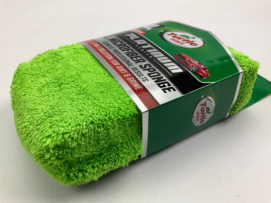 (5) Turtle Wax TW-WS117 Platinum 2-in-1 Microfiber Car Wash/Scrub XL Sponge