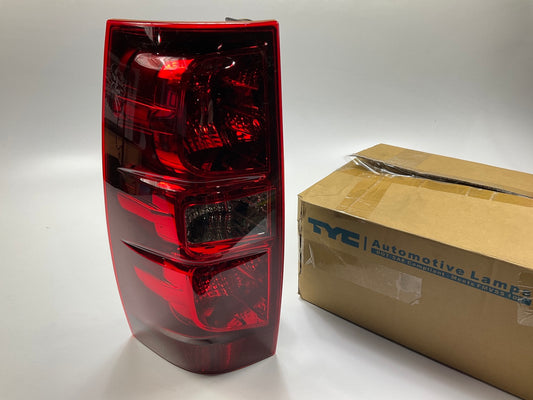 TYC 11-6194-00-1 Left Tail Light Lamp 2007-2014 Chevy Suburban 1500 2500, Tahoe