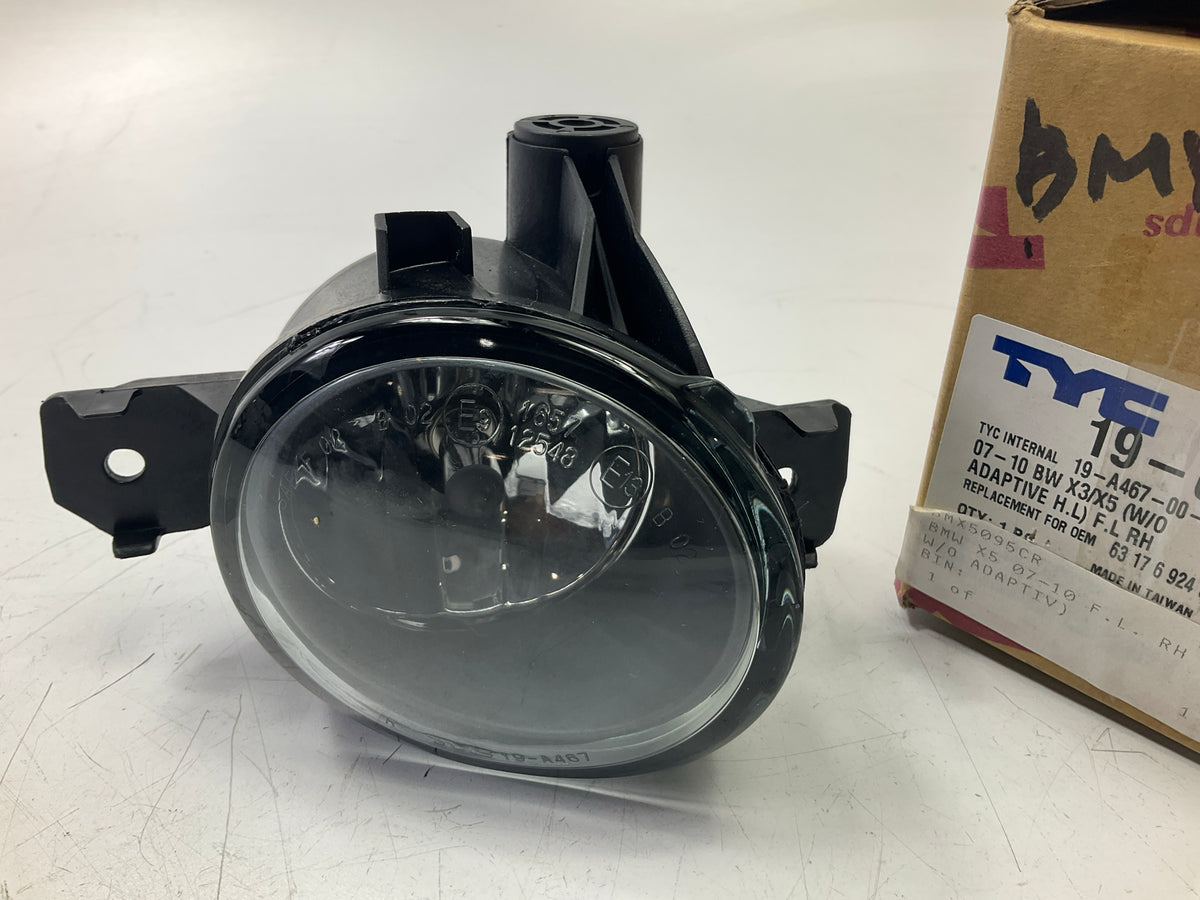 TYC 19-0467-00 Right Fog Light Lamp For 2007-2010 BMW X3