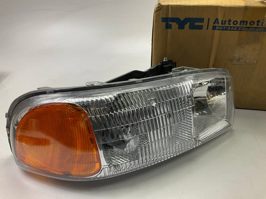 TYC 20-5567-00-1 Front Right Passenger Side Headlight Headlamp