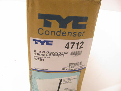 TYC 4712 A/C Condenser For 1996-2000 Caravan & Voyager