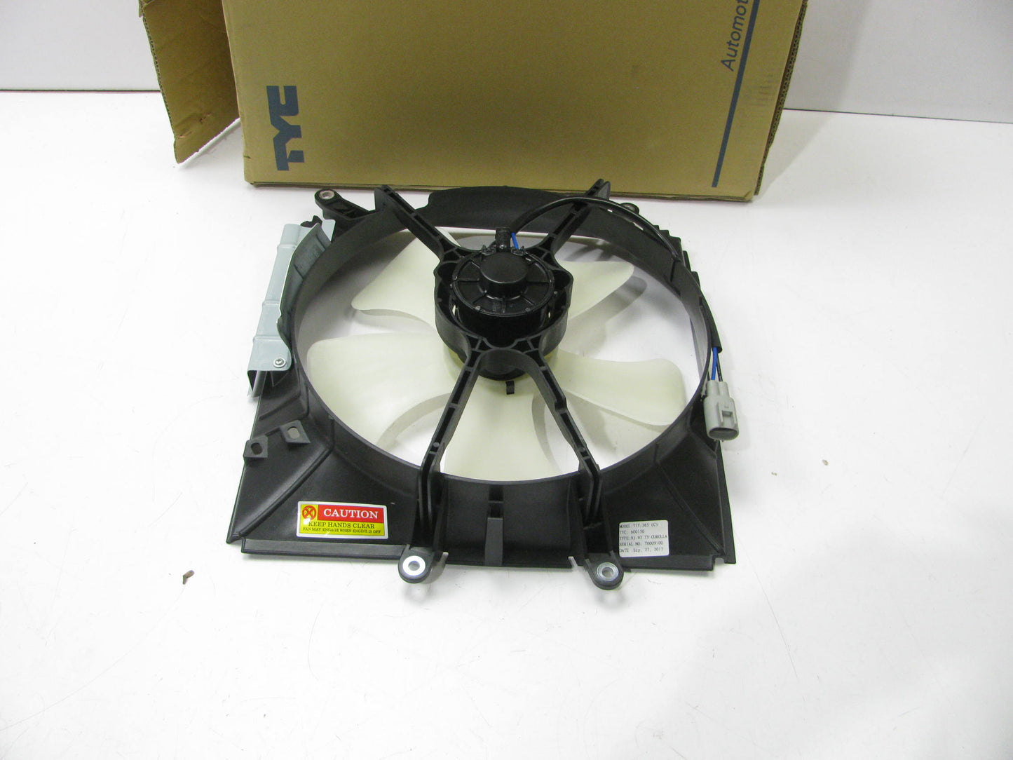 TYC 600150 Engine Cooling Fan Assembly