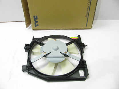 TYC 610490 A/C Condenser Fan Assembly For 1995-2000 Mazda Protege