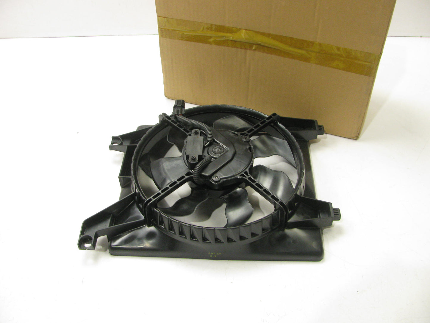 TYC 611080 A/C Condenser Fan Assembly For 2006-2011 Hyundai Accent 1.6L-L4