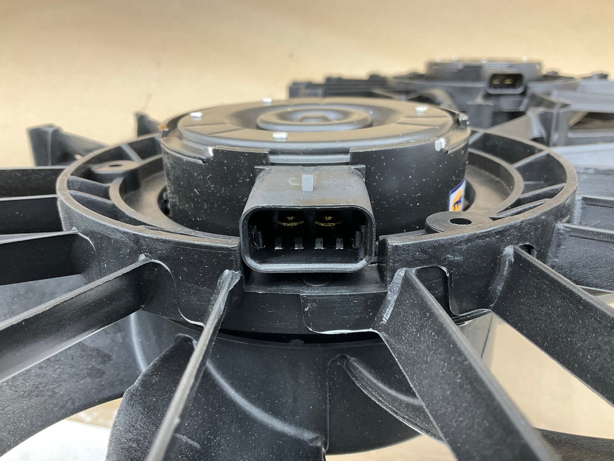 TYC 621160 Dual Radiator And Condenser Fan Assembly