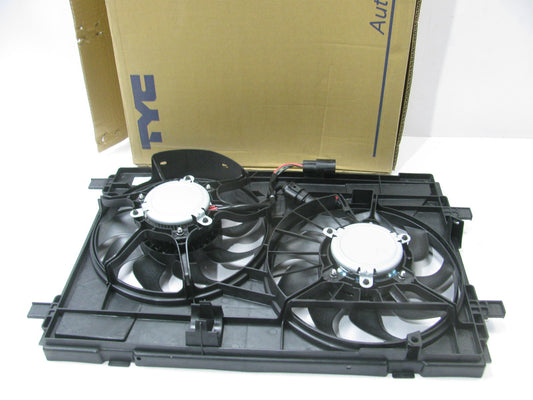 TYC 623030 Dual Radiator And Condenser Fan Assembly For 2007-2009 Lincoln MKZ