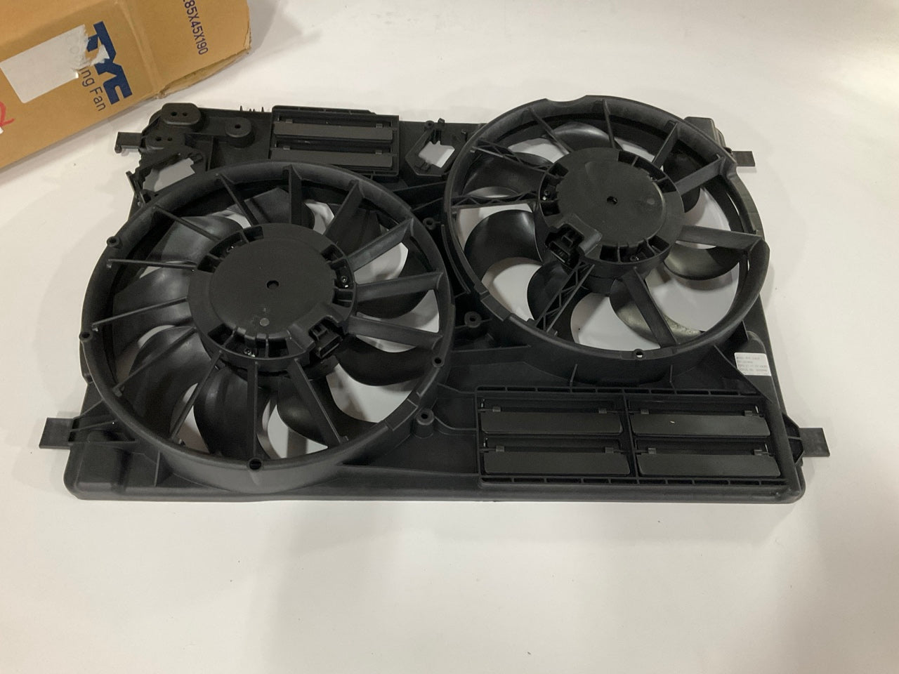 TYC 623800 Dual Radiator And Condenser Fan Assembly