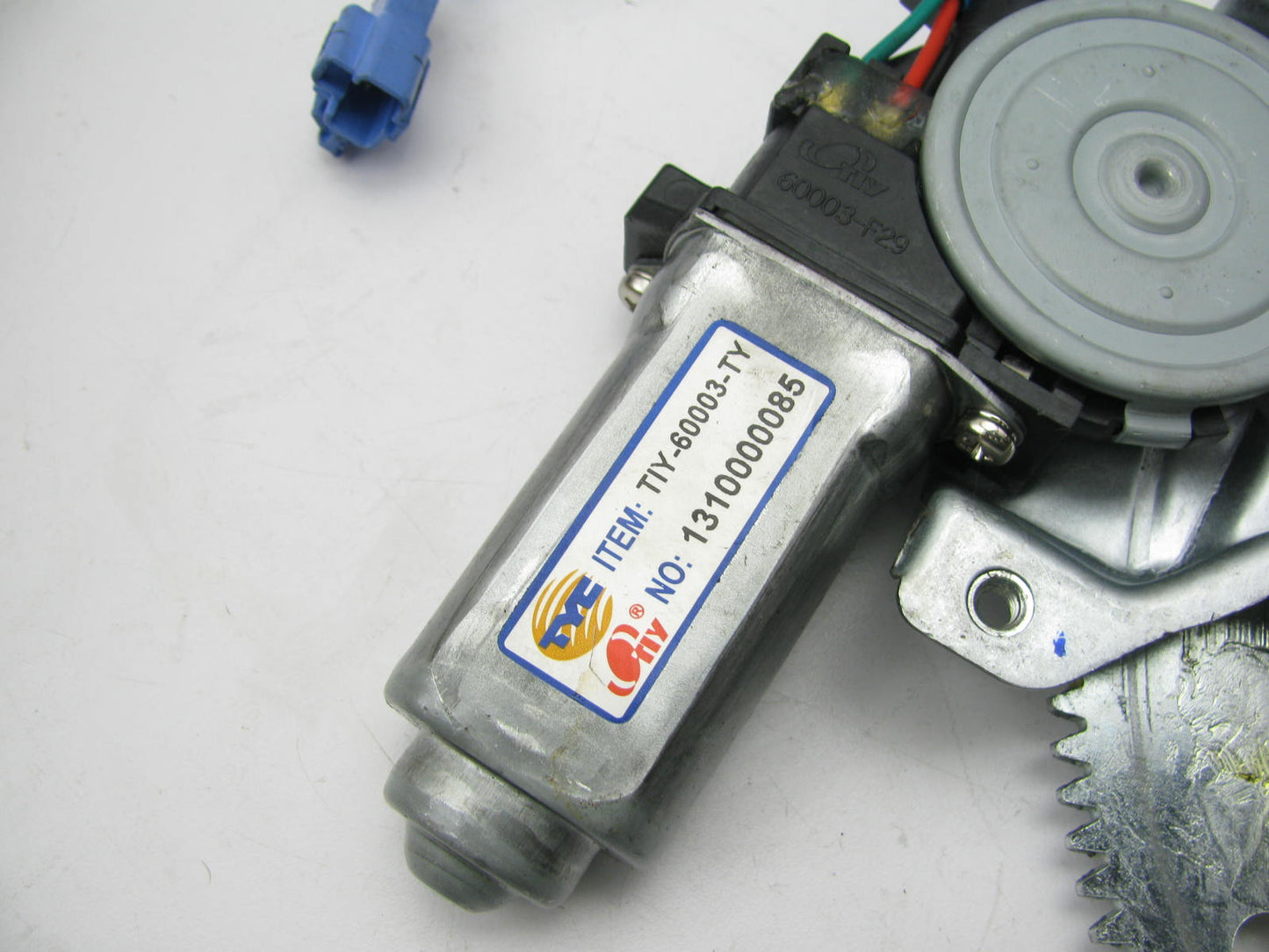 TYC 660094 Front Left Power Window Motor W/ Regulator 98-02 Chevy Prizm, Corolla
