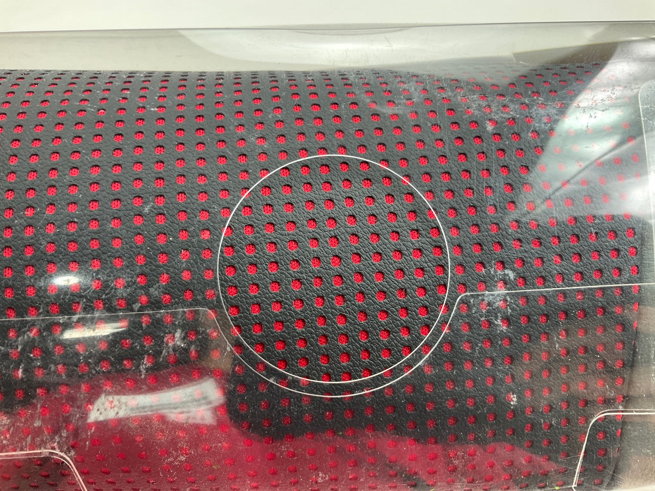 (2) TypeS 55968 Sporttex Perforated Red Bucket Seat W/ Adj. Headrest Seat Covers