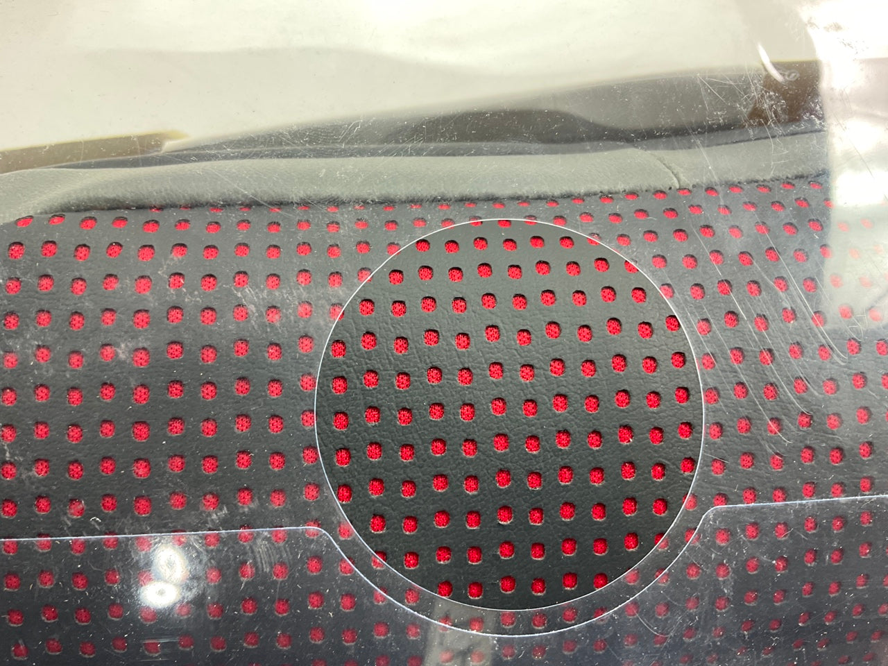Type S 55968 Type S Sporttex Perforated Red Seat Cover