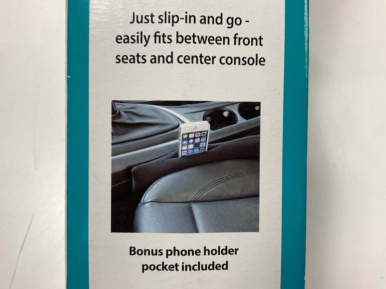 (2) Type S AC55065-12 Drop Stop Seat Gap Trap Fillers With Pocket For Cell Phone