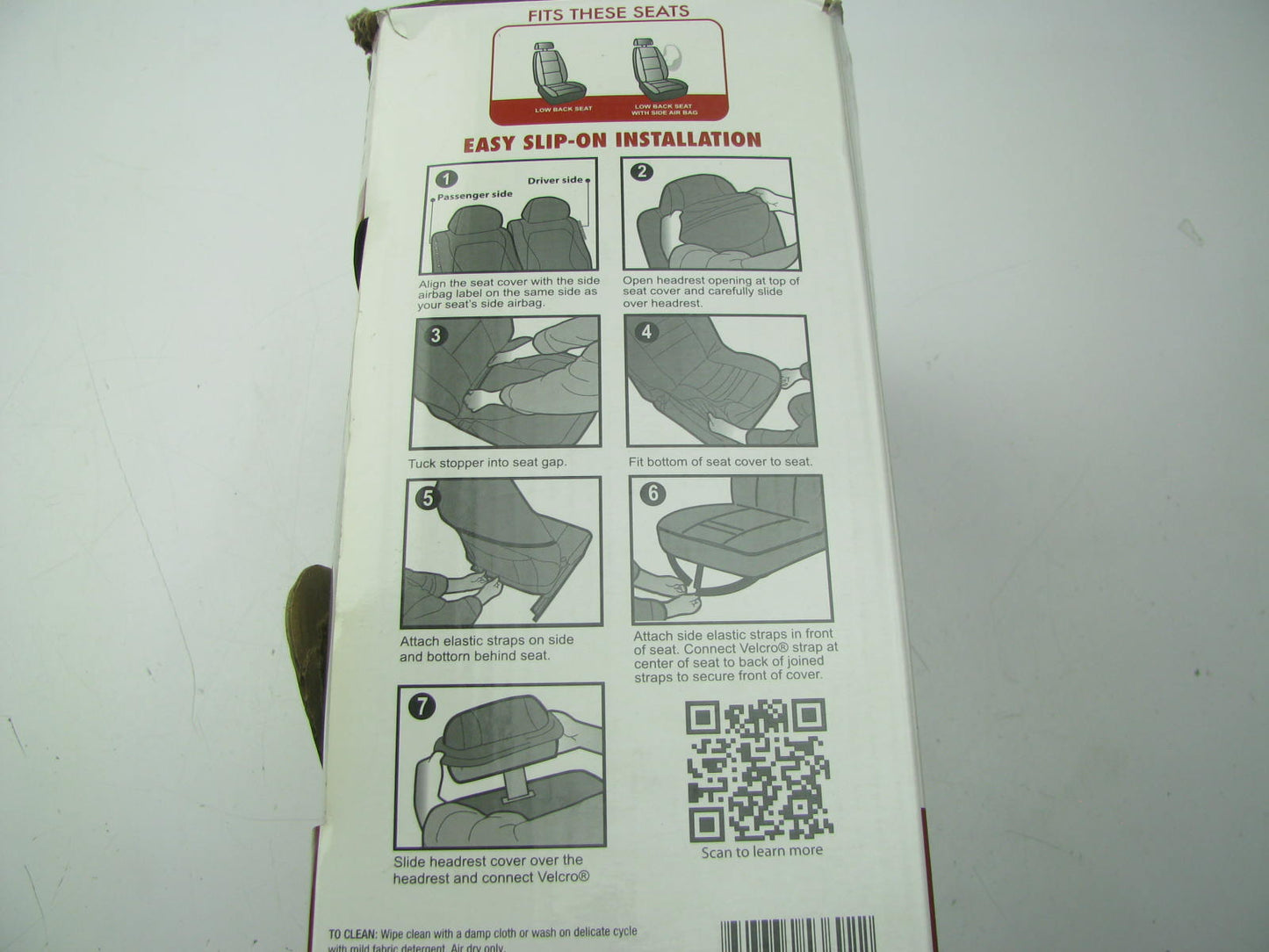 Type S SC53692-6 Black Tristan Sport Quilt Seat Cover