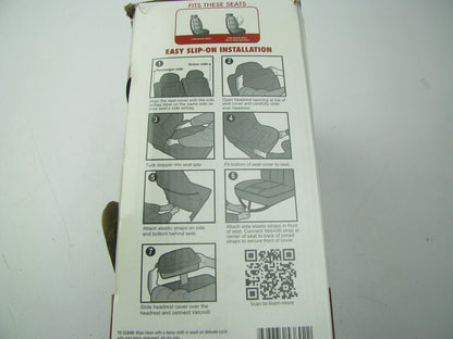 Type S SC53692-6 Black Tristan Sport Quilt Seat Cover