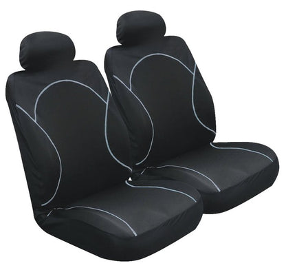 Type S SC55109-6 Universal Bucket Seats Seat Cover Set - Does 2 Front Seats