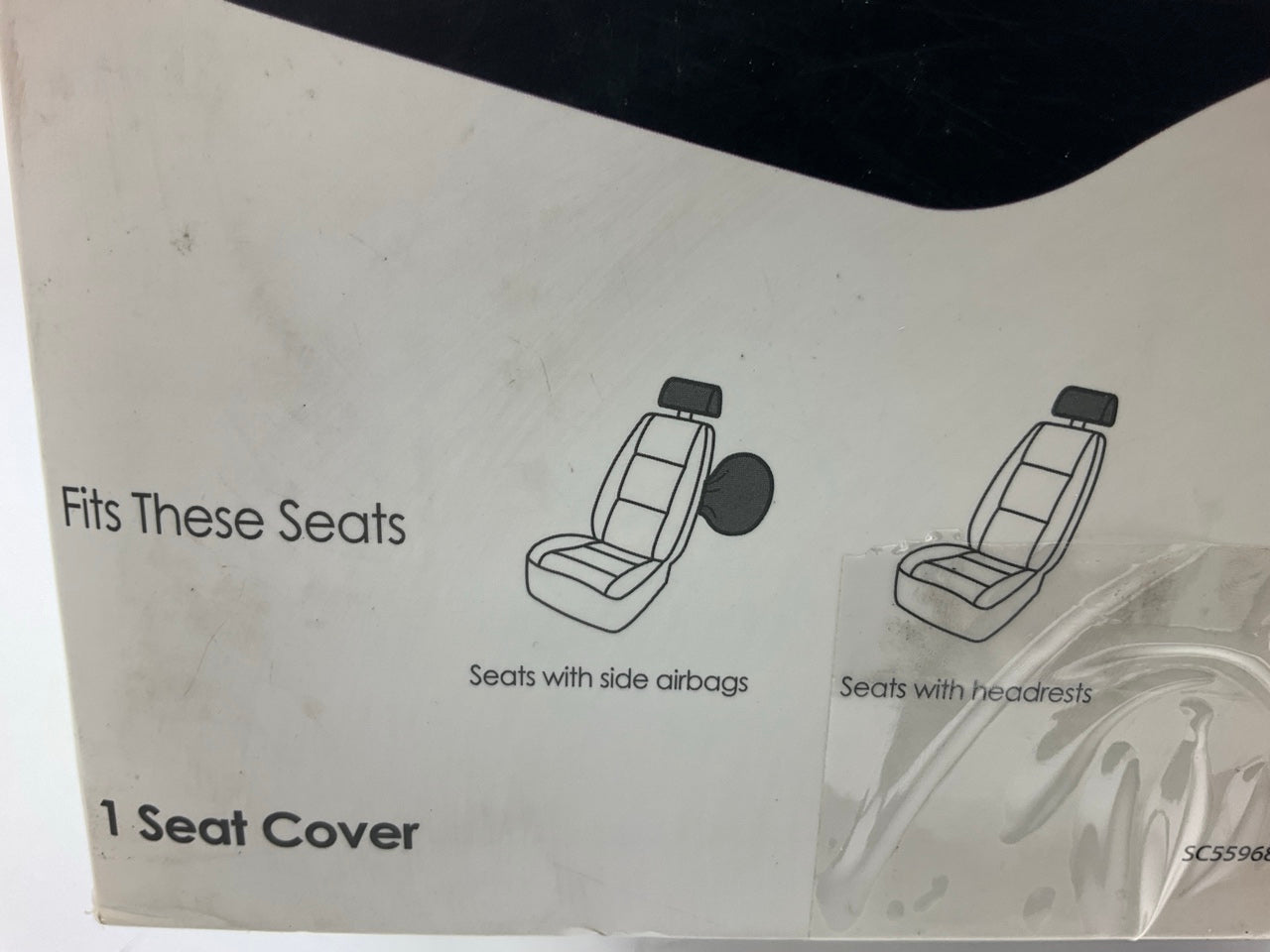 (2) Winplus Type S Sporttex Perforated Red Seat Covers