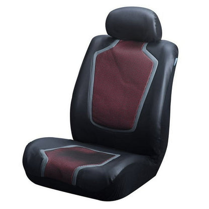 (2) Winplus Type S Sporttex Perforated Red Seat Covers