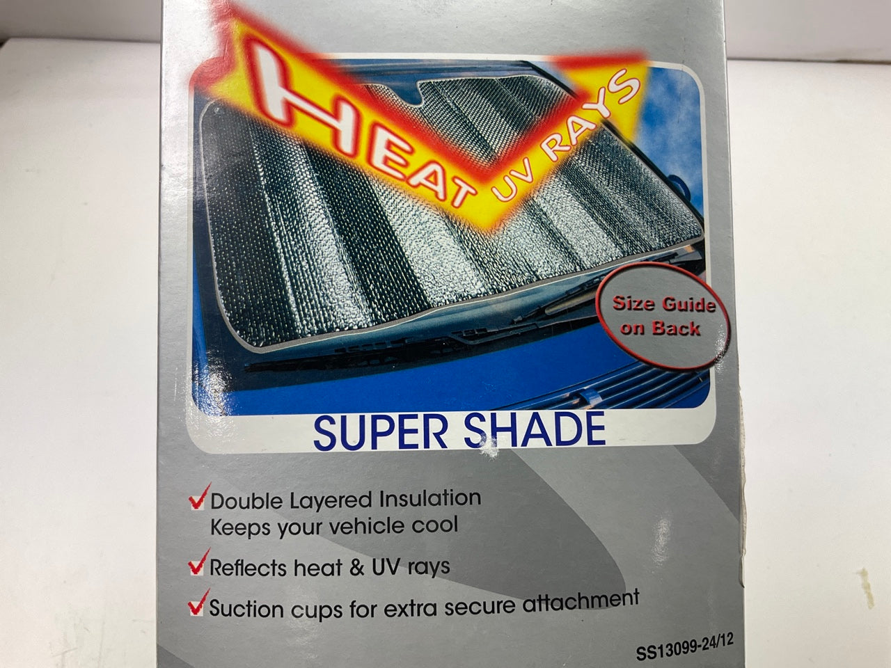 Super Shade Reflective Solar Windshield Screen 57'' X 22-1/2'' Type S WIN-13099