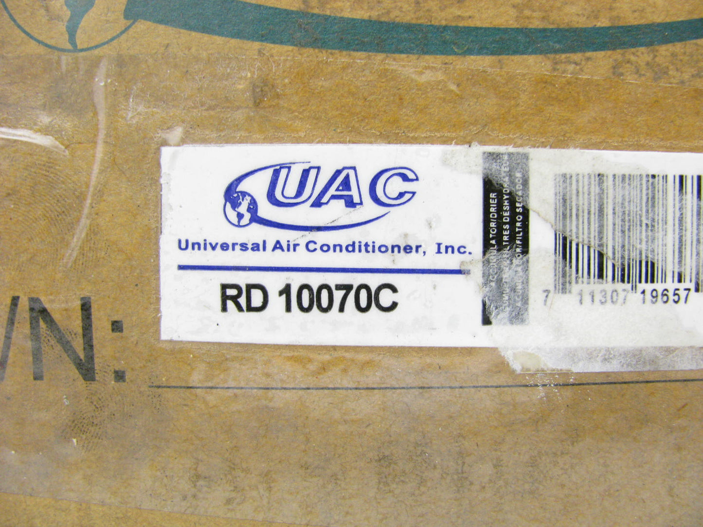 UAC RD10070C A/C Accumulator