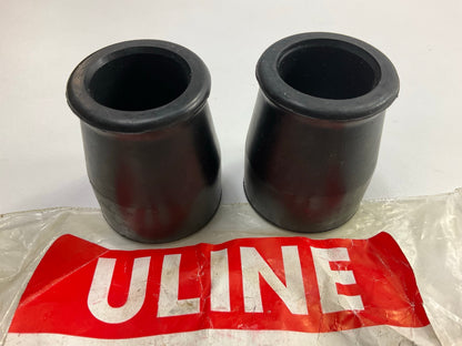 H-840-RBFEET Rubber Feet For Rolling Ladders, Pair As Shown