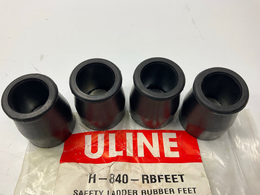 4 / Pack - ULINE Rubber Feet For Rolling Ladders H-840-RBFEET