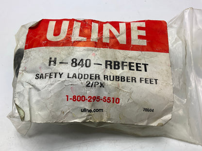 4 / Pack - ULINE Rubber Feet For Rolling Ladders H-840-RBFEET
