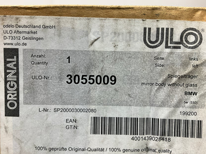 ULO 3055009 Left Mirror Housing For BMW E60 E61
