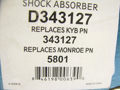 (2) Ultima D344491 Rear Shock Absorber For 2003-2006 Infiniti G35 RWD