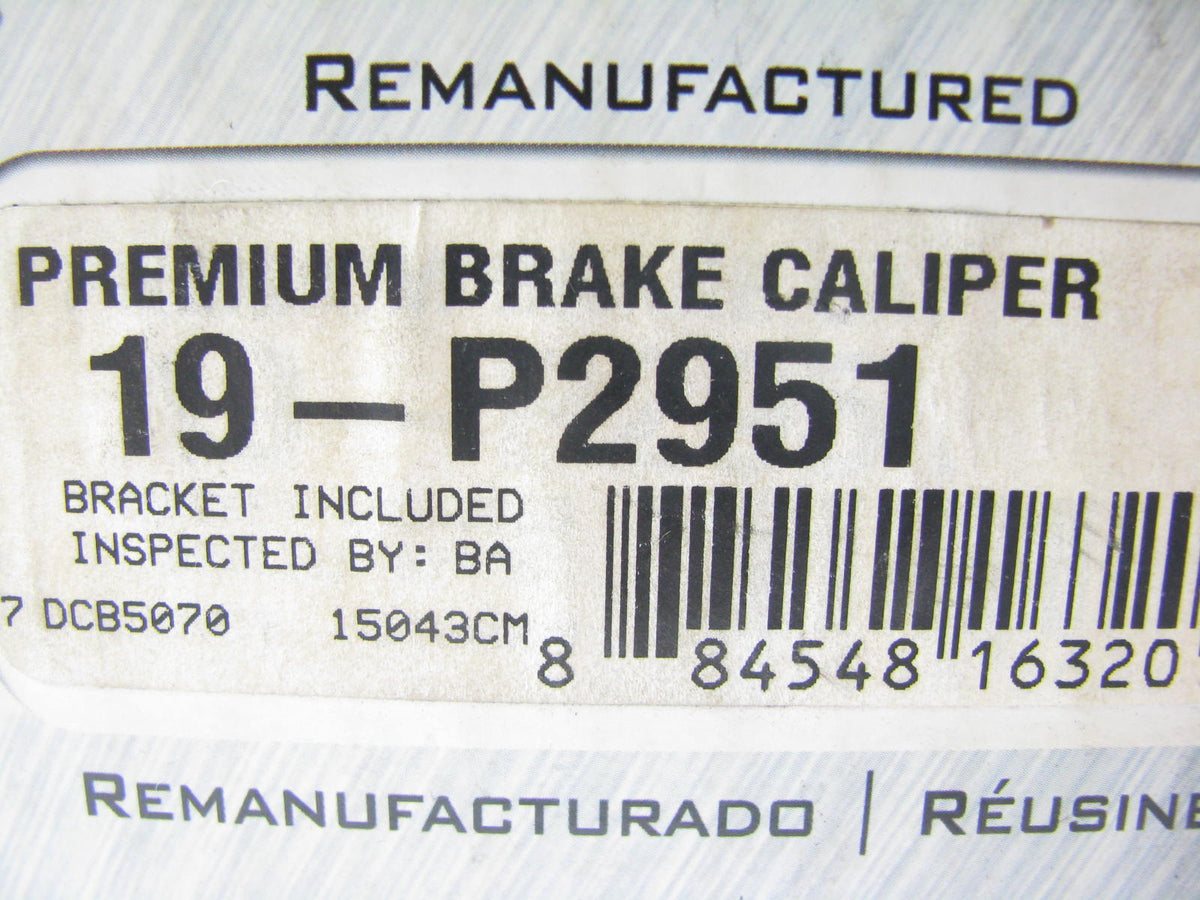 REMAN Ultra 19-P2951 Rear Right Disc Brake Caliper For 2005-2010 Scion Tc