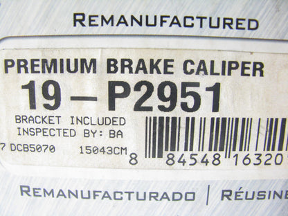 REMAN Ultra 19-P2951 Rear Right Disc Brake Caliper For 2005-2010 Scion Tc