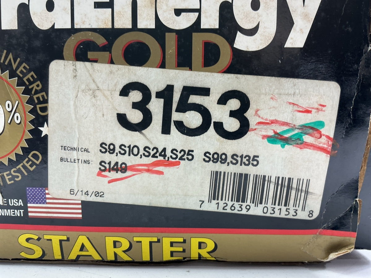REMAN. Ultra Energy 3153 Starter