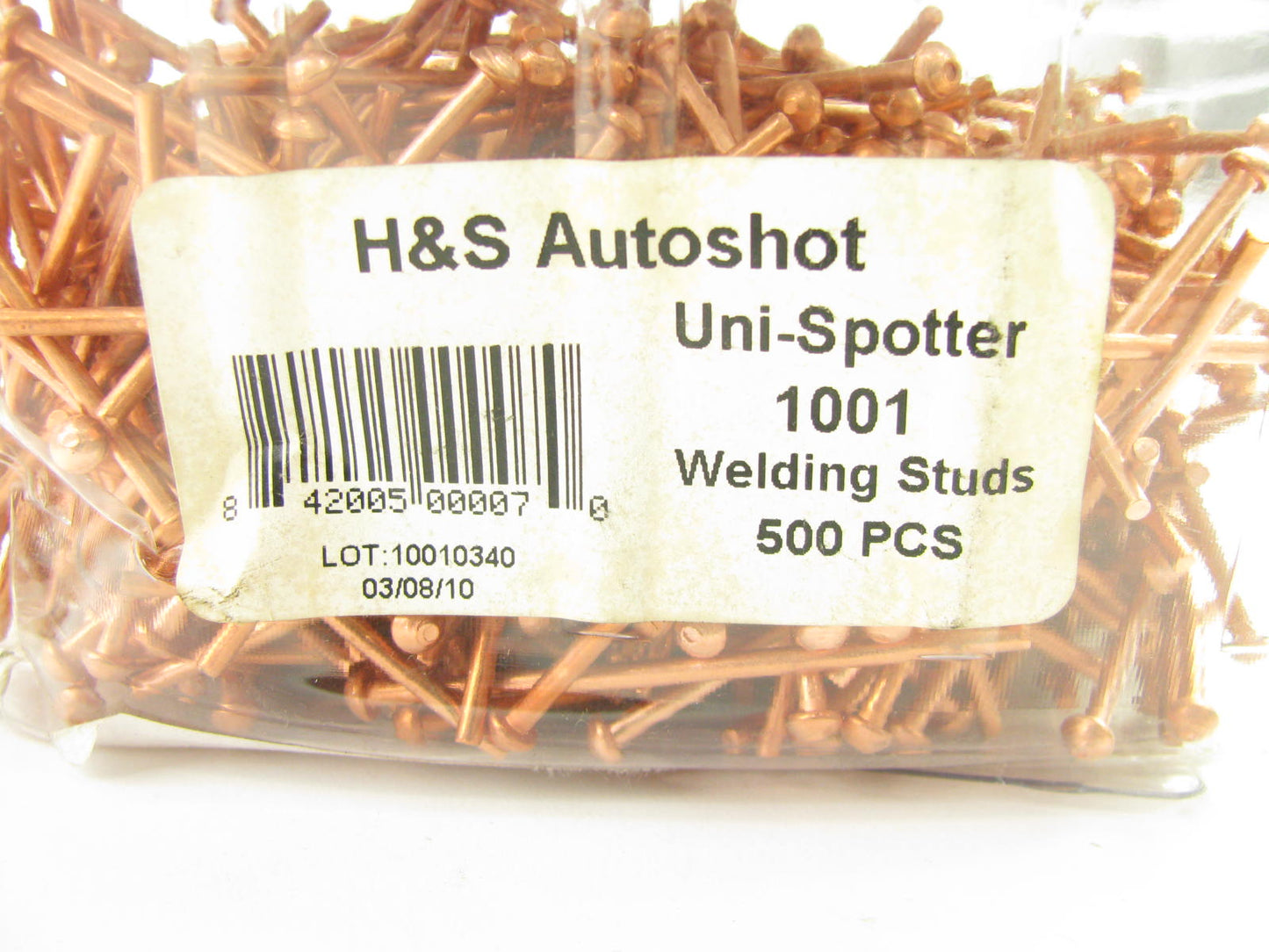 Uni-Spotter 1001 FLEXPERT Universal Welding Studs 500 PCS - 2.2mm
