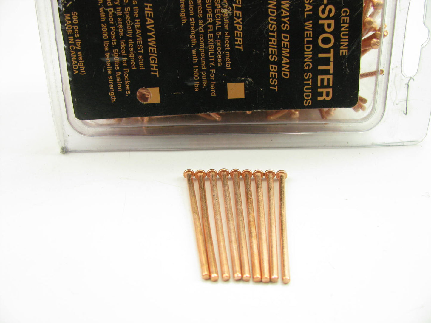 H&S Autoshot 1002 Uni-Spotter 2.6 Mm Heavy Weight Welding Studs (Box Of 500 Pcs)