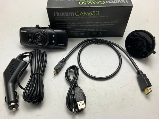 Uniden Dash Cam Cam650 Digital Camcorder 2 Inch LCD Screen
