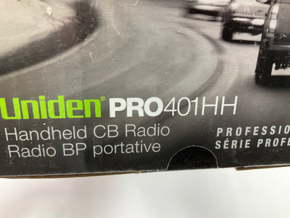 Uniden PRO401HH Handheld CB Radio - 40 Channels, High Range, Compact Design