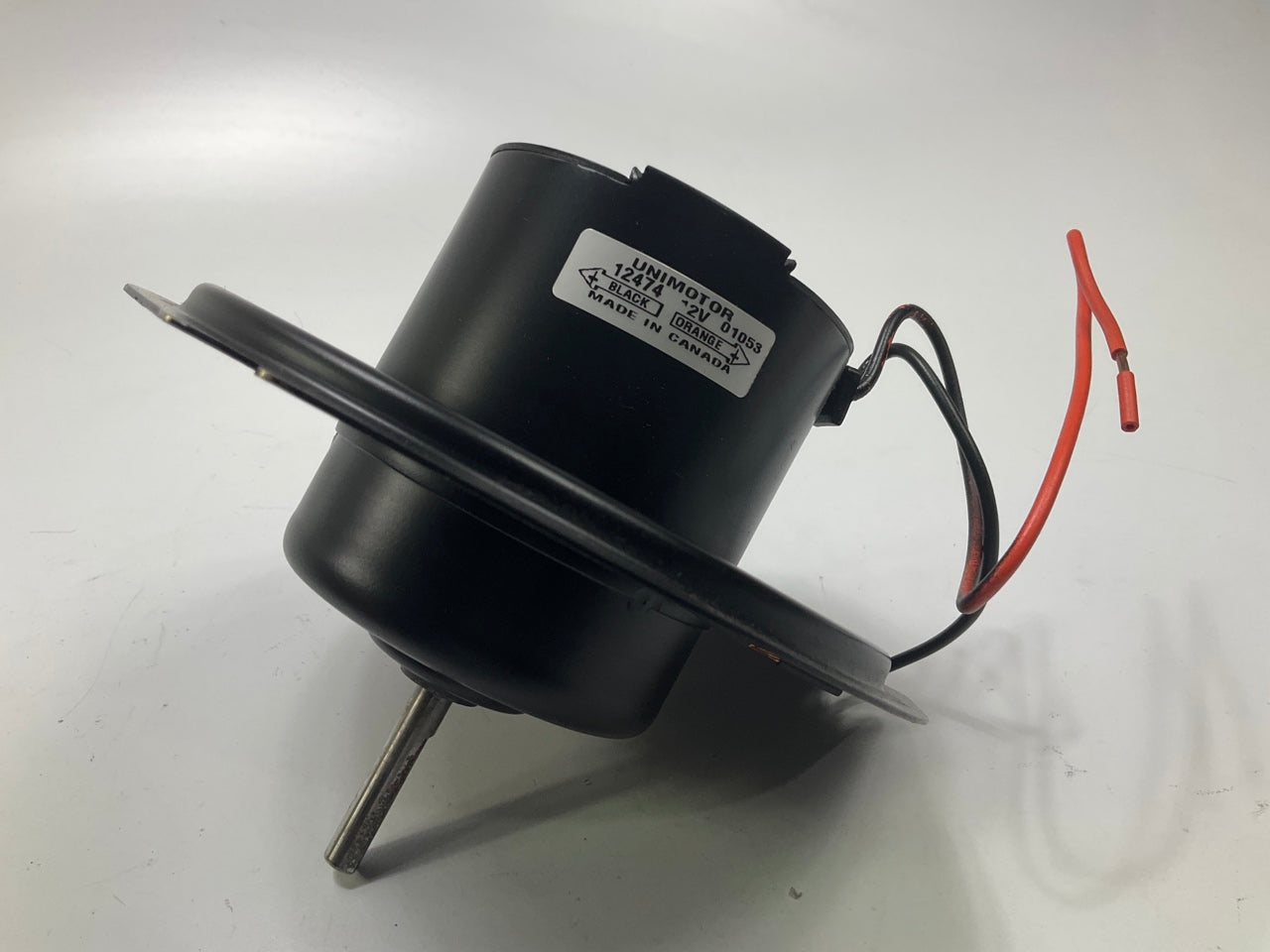 Unimotor 12474 HVAC Blower Motor Without Wheel - Front
