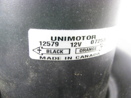 Unimotor 12579 HVAC Blower Motor Without Wheel - Front