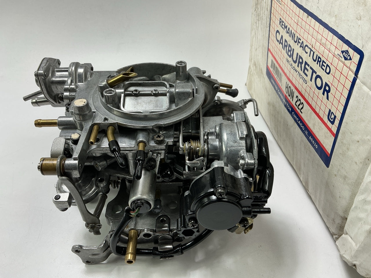 REMAN. United Carburetor HON222 Carburetor For 1986 Honda Prelude 1.8L SOHC