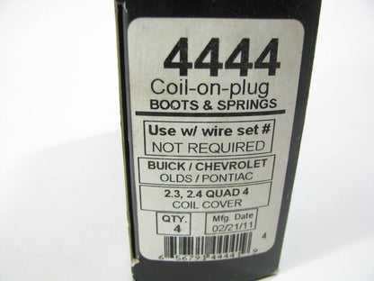 United 4444 Ignition Coil On Plug Boot Kit 1971-2002 GM 2.3L 2.4L-L4