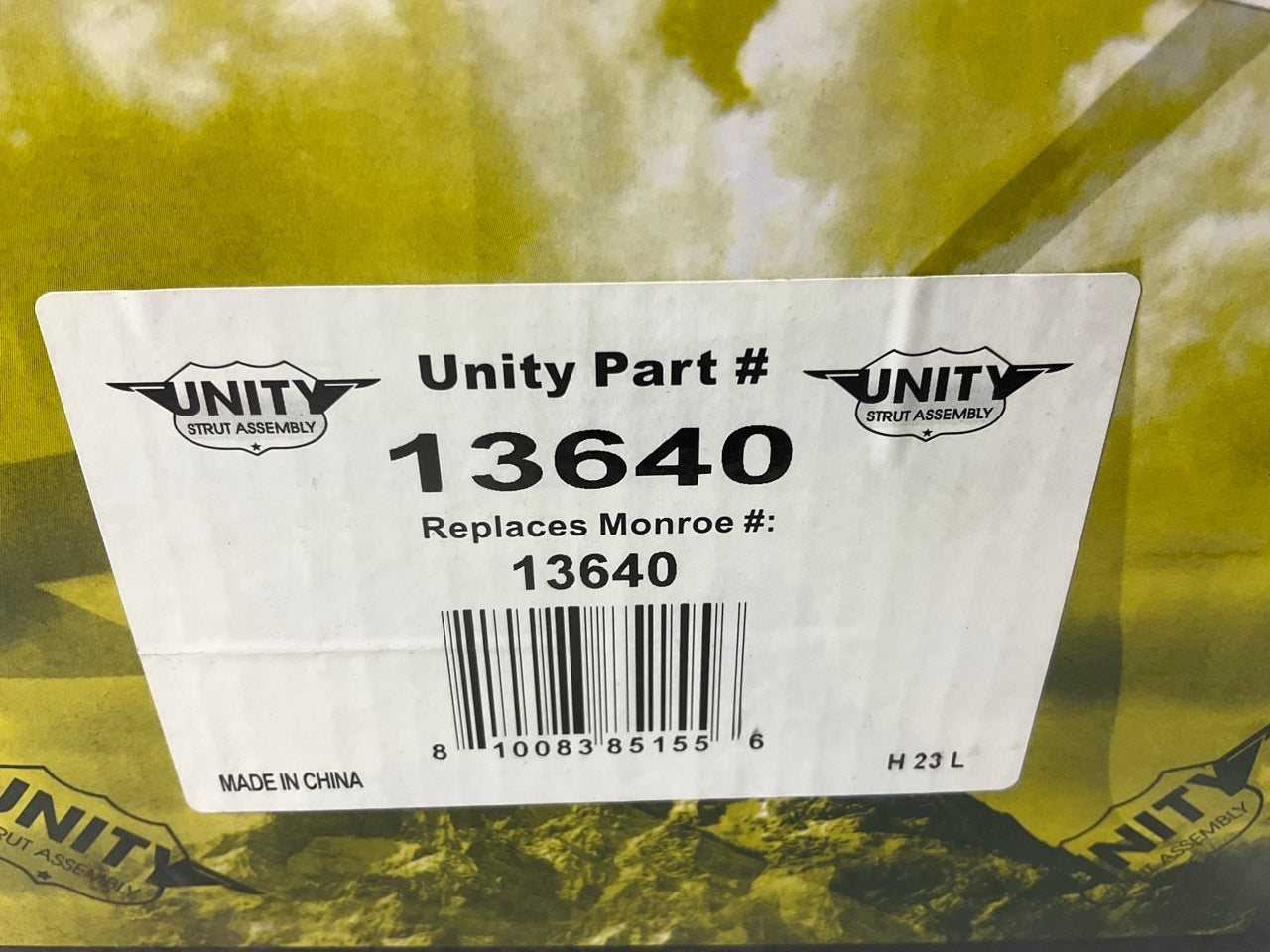 Unity 13640 Front Suspension Strut & Coil Spring For 2001-2008 Jaguar X-Type