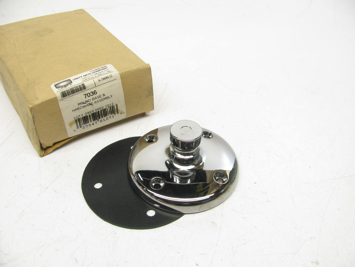 Unity 7036 Round Mount Bracket For AG 6'' Round Decklight