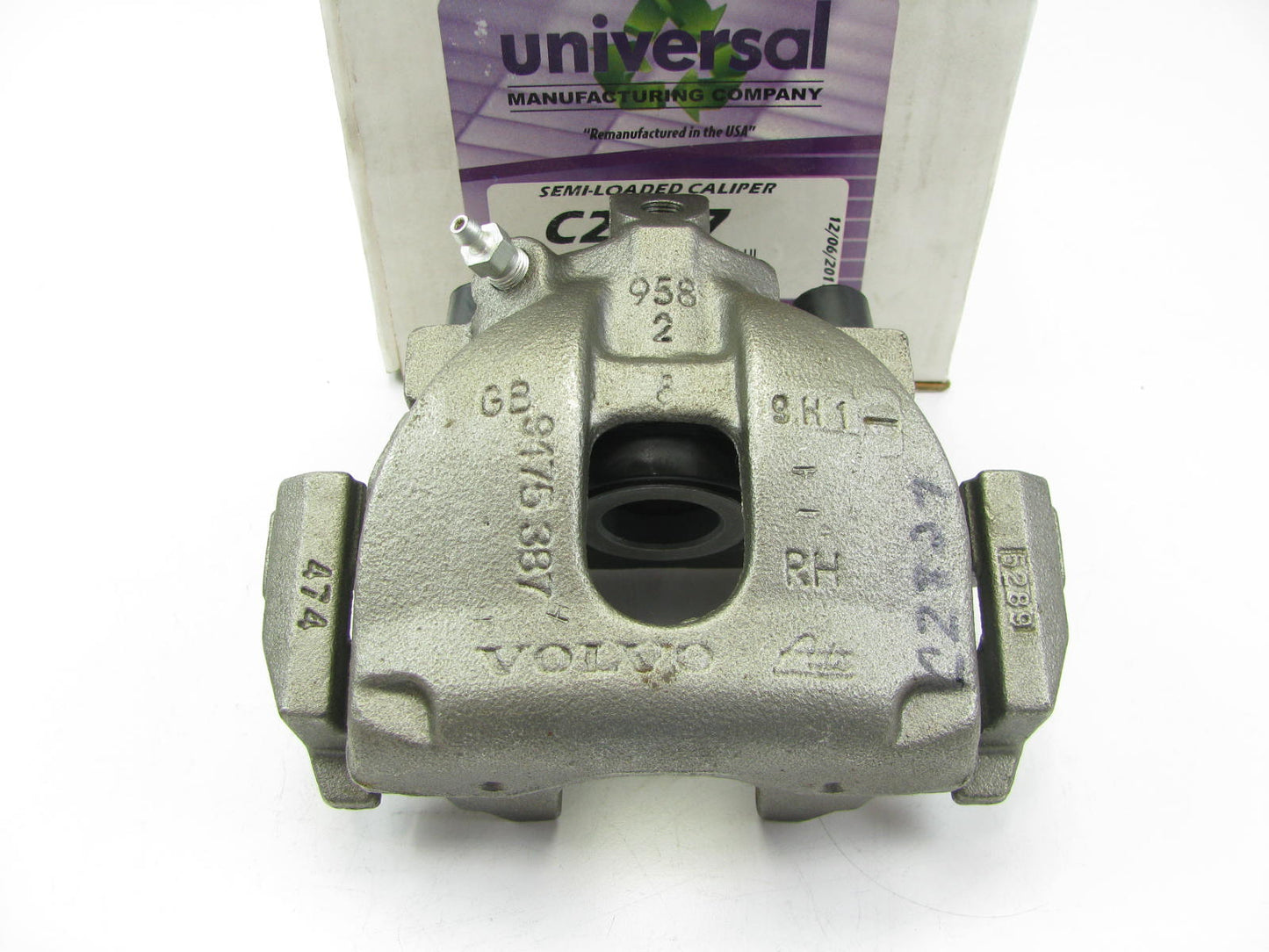 Universal Brake C2827 Reman Rear Left Disc Brake Caliper For 2000 Volvo V70