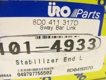 Uro Parts 8D0411317D Front Left Stabilizer Sway Bar Link Kit - Front Left