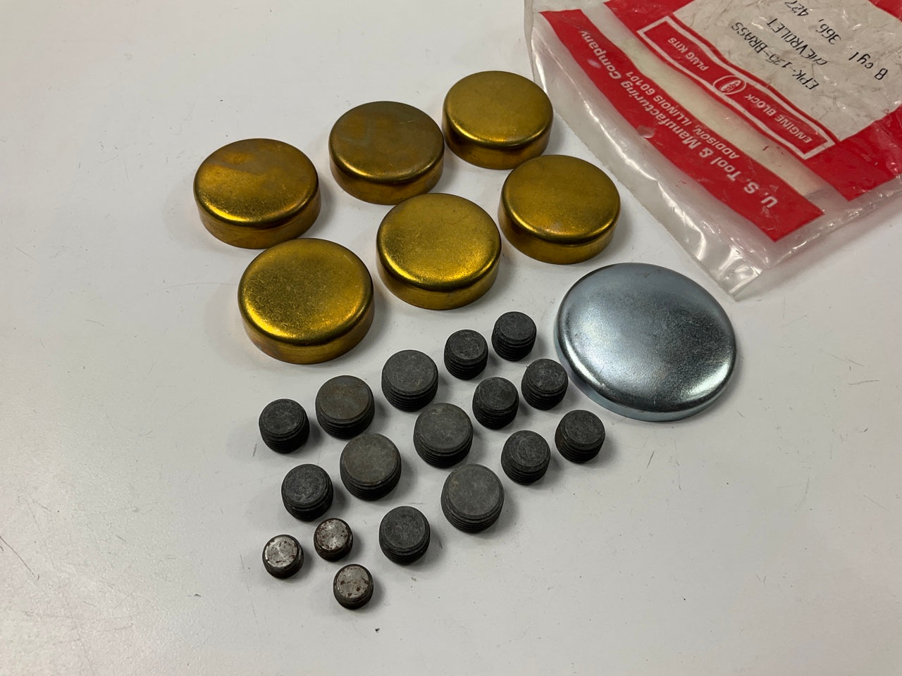 US Tool EPK-135 Freeze Expansion Plug Set For 1965-1995 Chevrolet 366 427 454-V8
