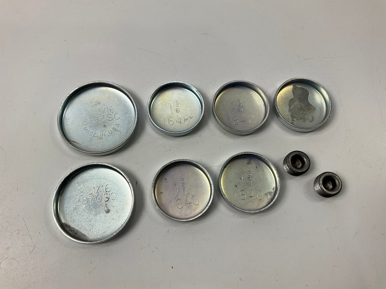 Us Tool EPK-16-STEEL Freeze Expansion Plug Set For 1965-1996 Ford 240 300-L6
